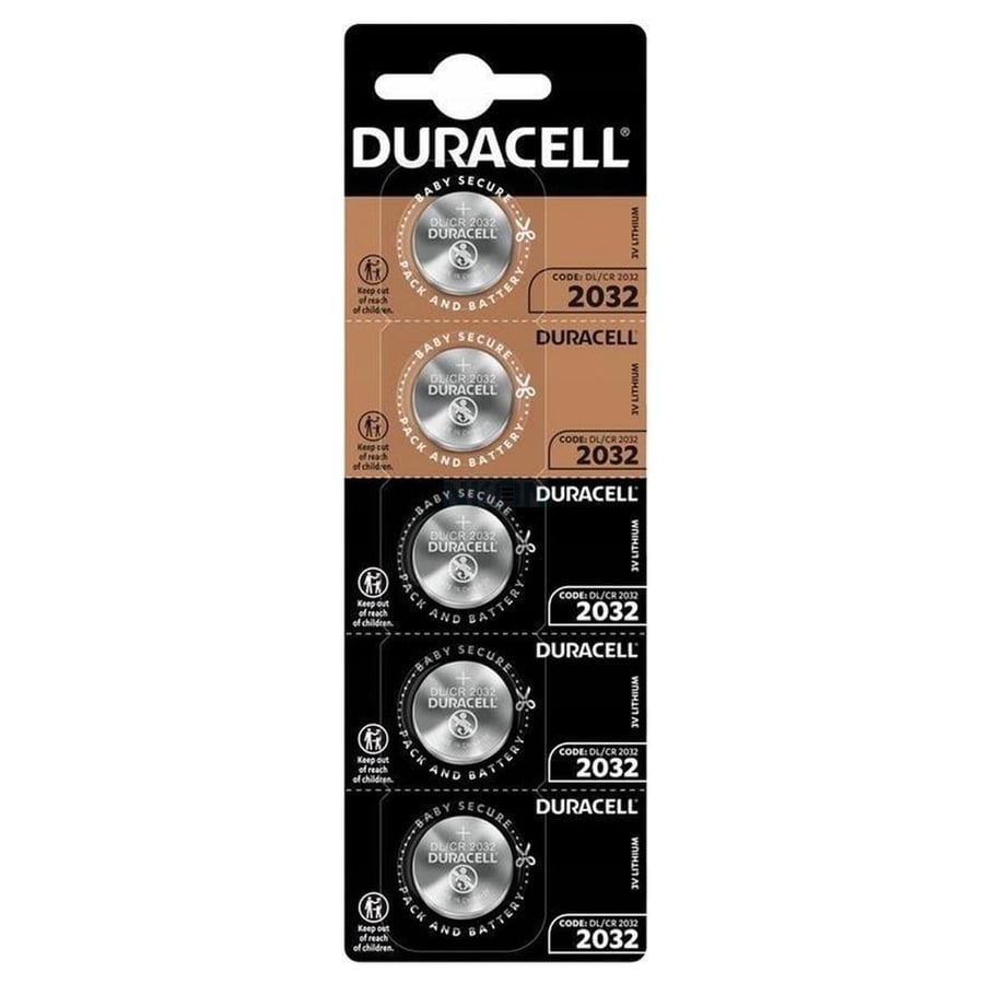 Duracell CR2032 3V Lithium 5'li Paket Pil