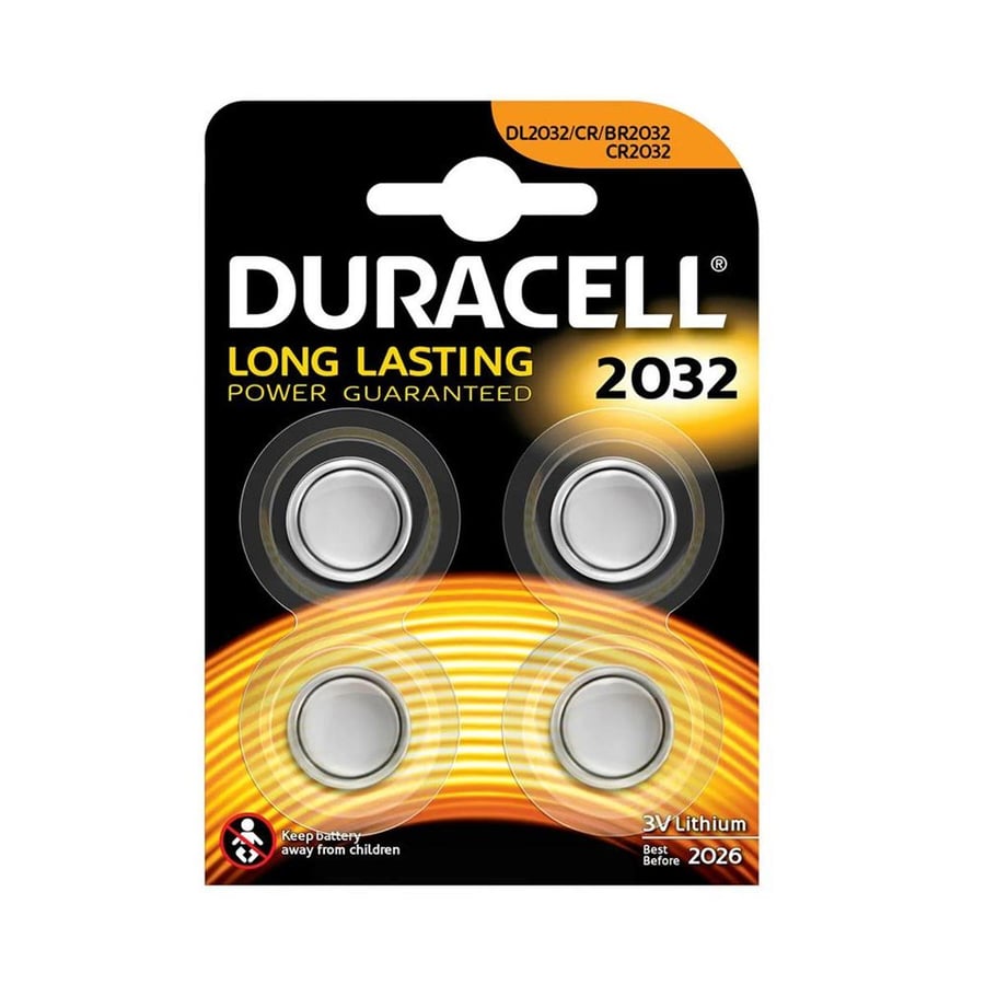 Duracell CR2032 3V Lithium Pil 4'lü Paket