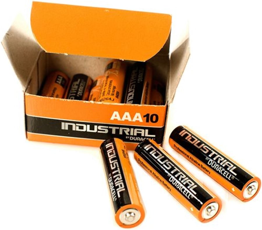 Duracell Industrial AAA Alkalin İnce Kalem Pil 10'lu Paket