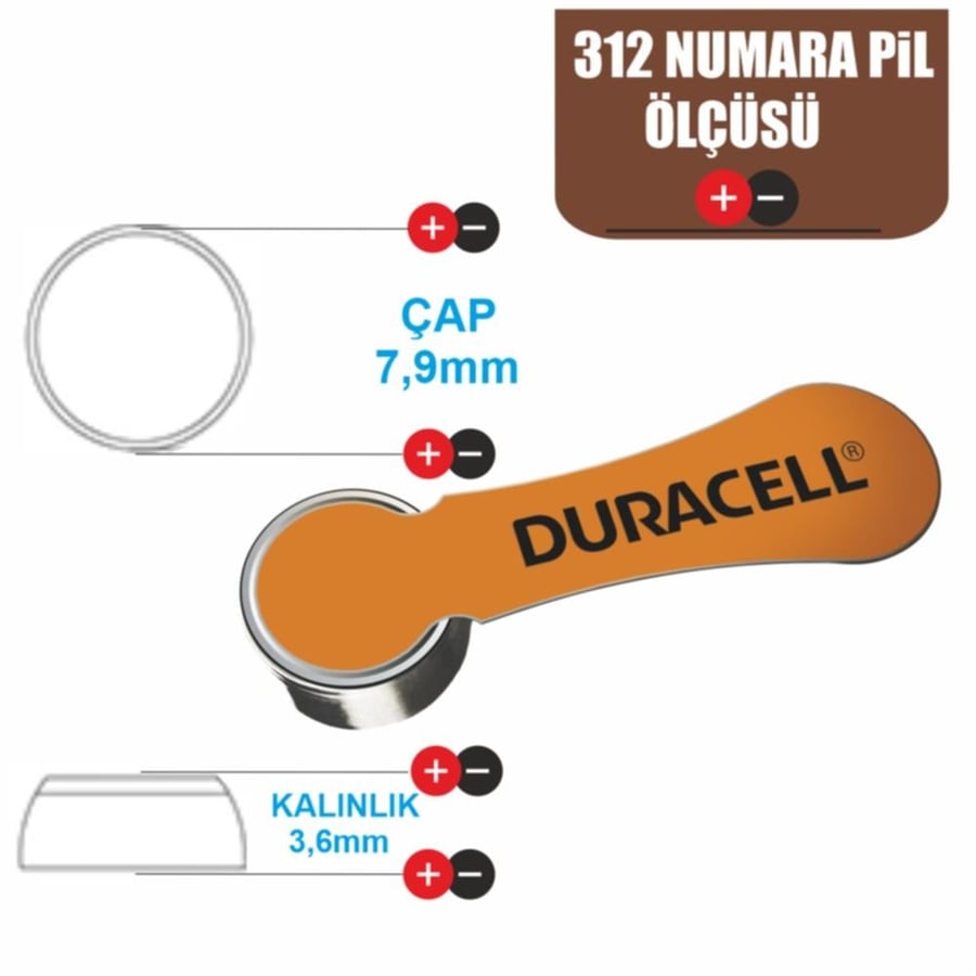 Duracell İşitme Cihazı Pil - Activair