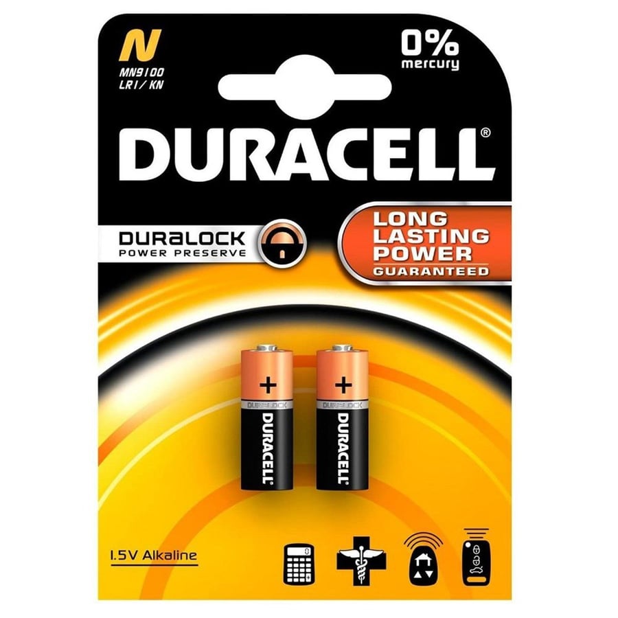 Duracell MN9100 1.5V Alkalin Kumanda Pili 2'li Paket
