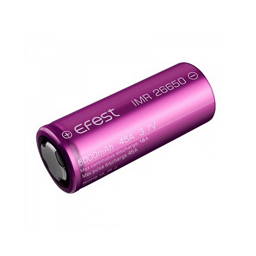 Efest IMR 26650 3.7V 5000mAh 45A Li-ion Pil