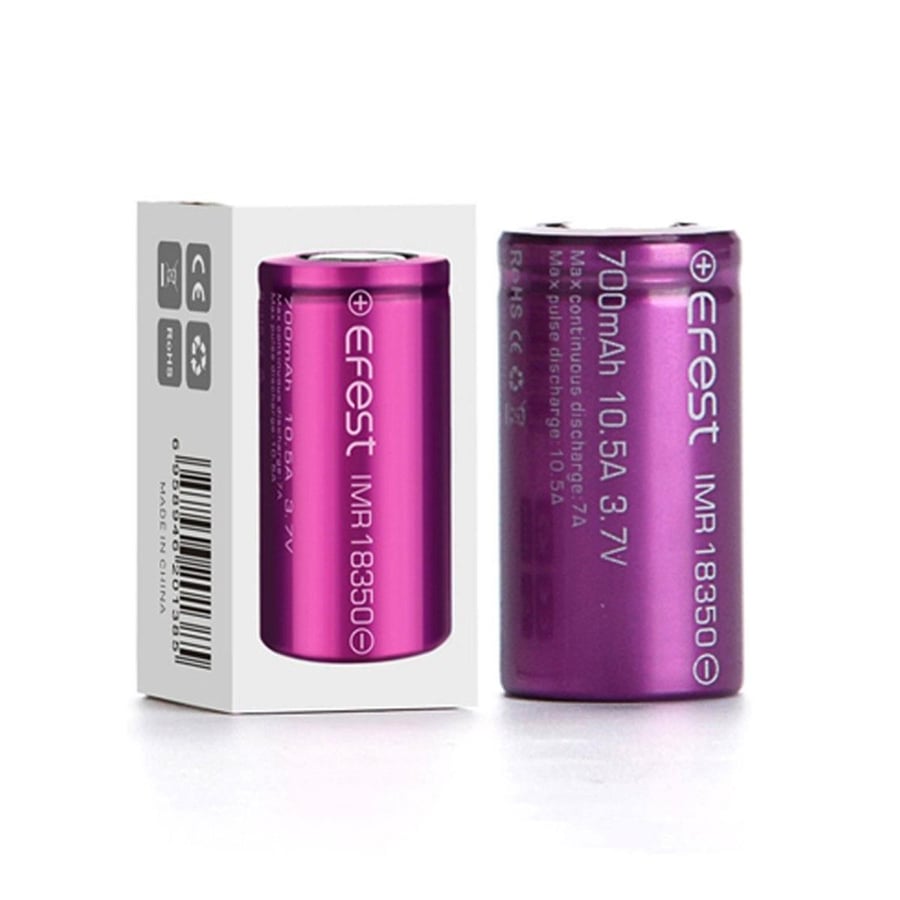 Efest IMR18350 3.7V 700mAh 10A Li-ion Pil
