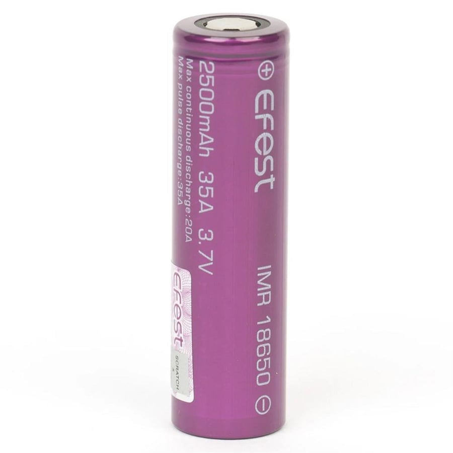 Efest IMR18650 2500mAh 35A Li-ion Pil