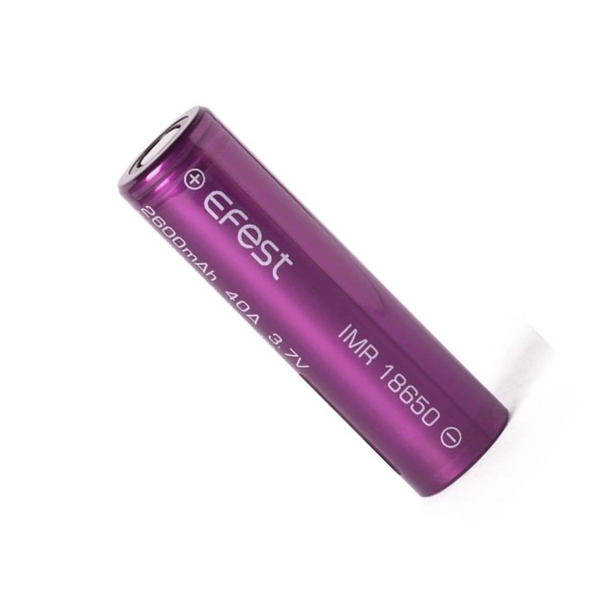 Efest IMR18650 2600mAh 40A Li-ion Pil