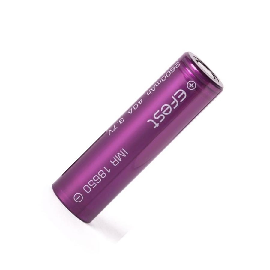Efest IMR18650 2600mAh 40A Li-ion Pil