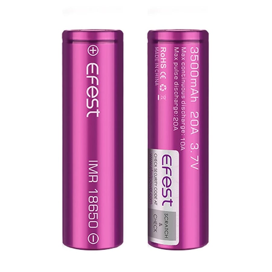 Efest IMR18650 3500mAh 20A Li-ion Pil