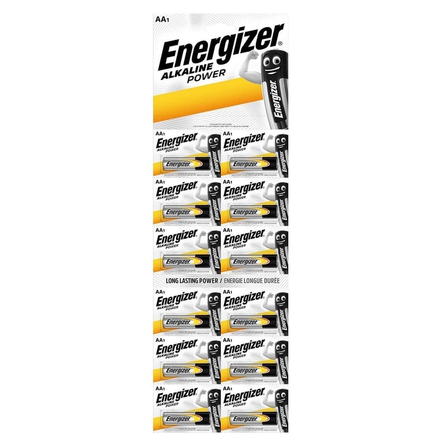Energizer AA 1.5V Alkalin 12'li Kartela Pil - Power 