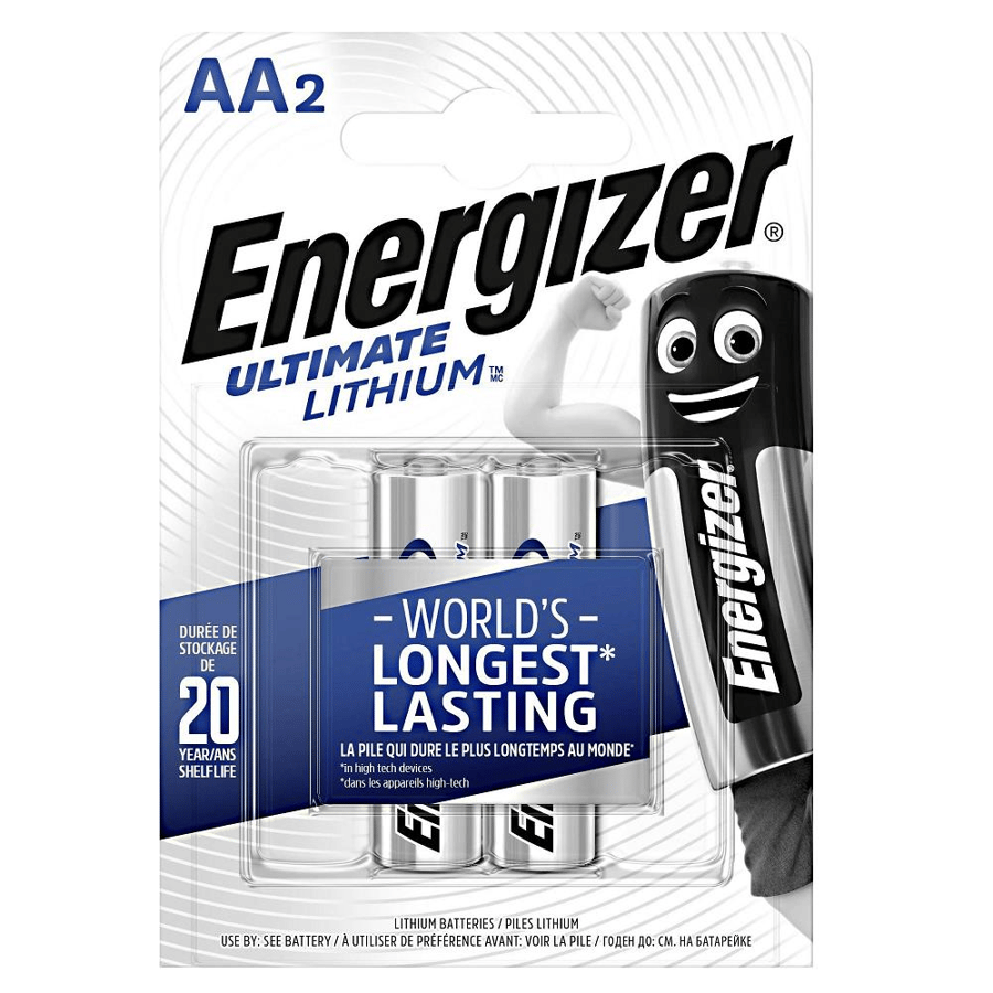 Energizer AA Lithium 2'li Paket Pil - E91 Ultimate 