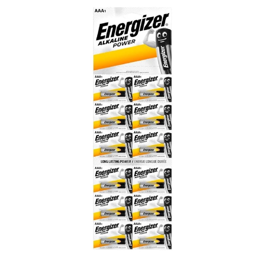 Energizer AAA 1.5V Alkalin 12'li Kartela Pil - Power 