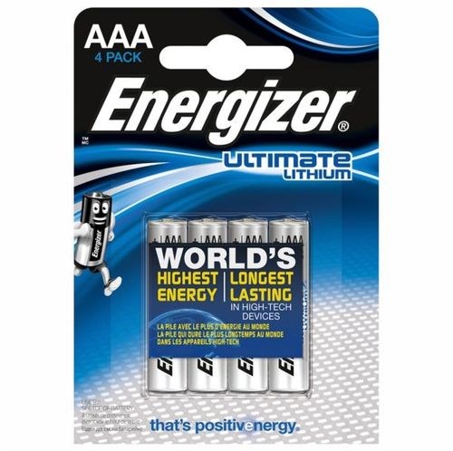 Energizer AAA Lithium 4'lü Paket - Ultimate 