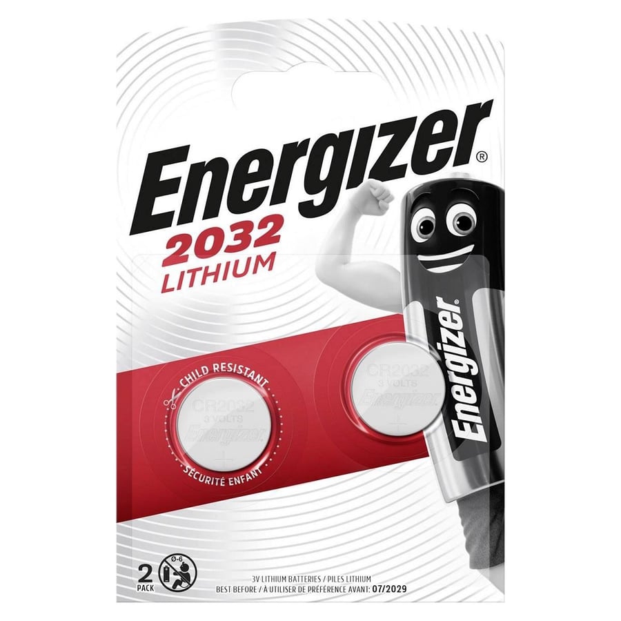 Energizer CR2032 3V Lithium 2'li Paket Pil 