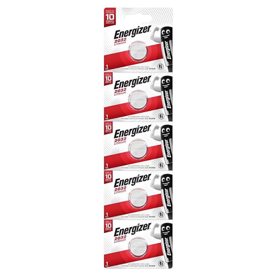 Energizer CR2032 3V Lithium 5'li Paket Pil 