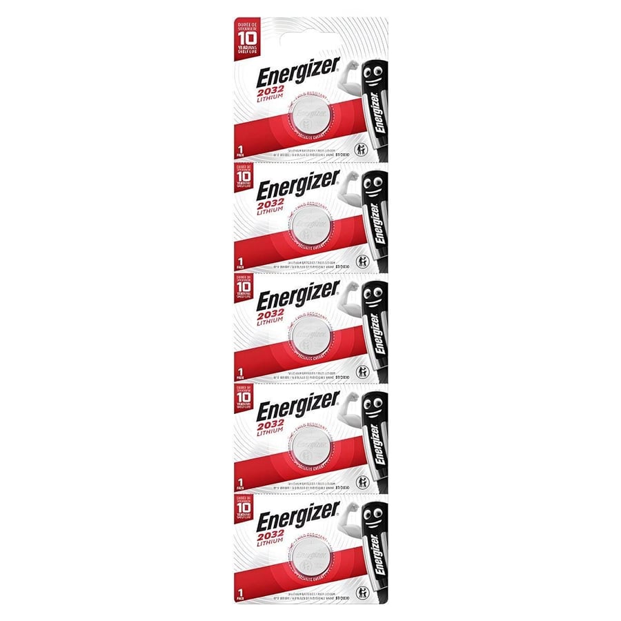 Energizer CR2032 3V Lityum Pil 5'li Paket