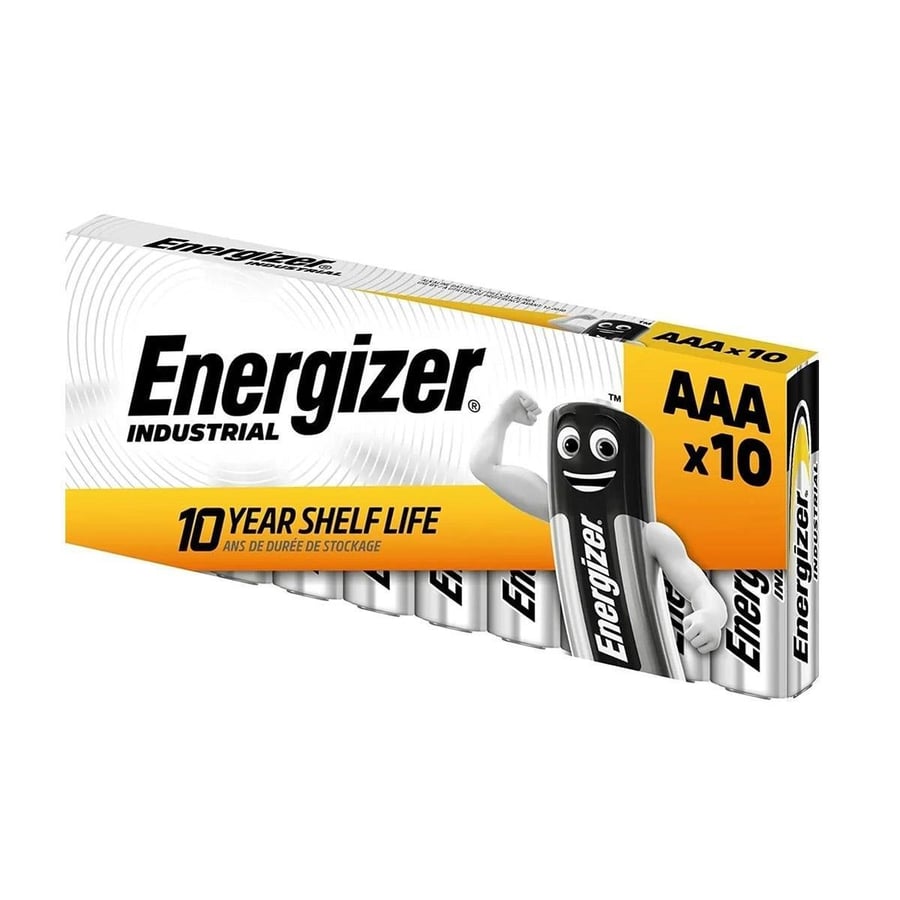 Energizer Industrial AAA Alkalin İnce Kalem Pil 10'lu Paket
