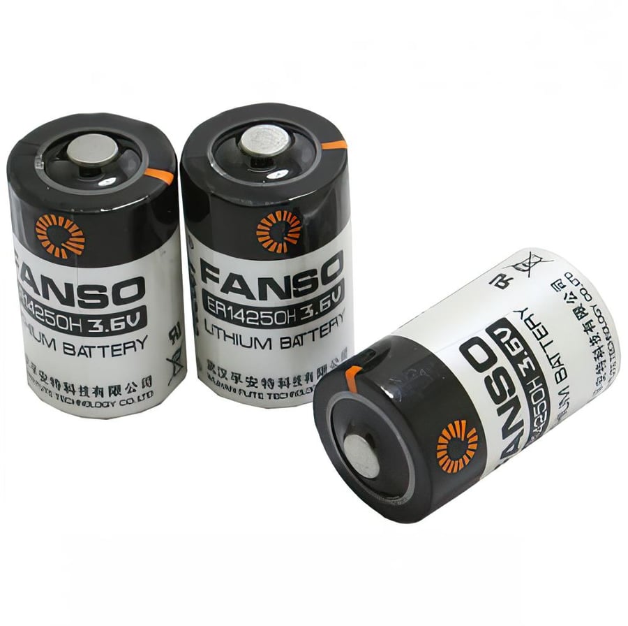 Fanso ER14250H 3.6V 1/2AA Kısa Lityum Pil