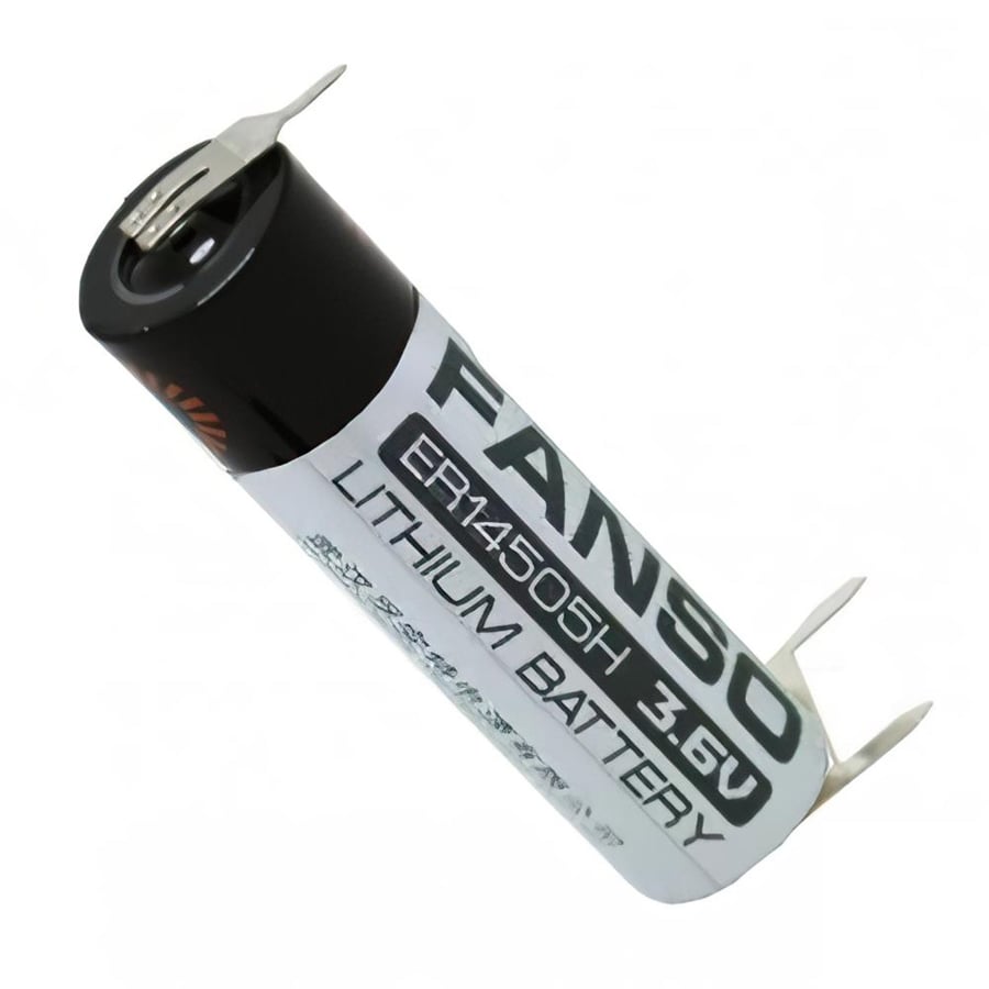 Fanso ER14505H 3.6V AA Lityum Kalem Pil 3 PIN