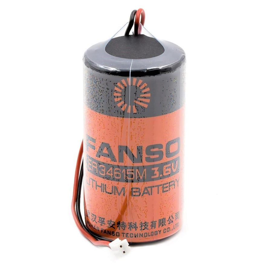 Fanso ER34615M 3.6V Lityum Büyük Boy Kablo Konnektörlü Pil