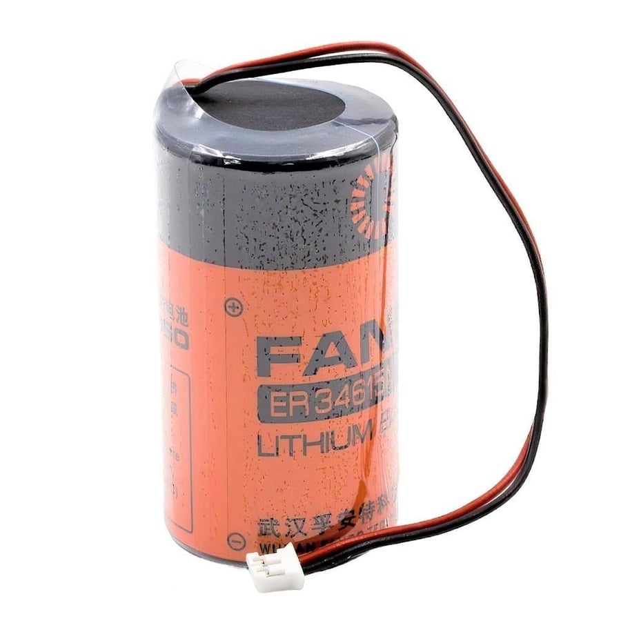 Fanso ER34615M 3.6V Lityum Büyük Boy Kablo Konnektörlü Pil