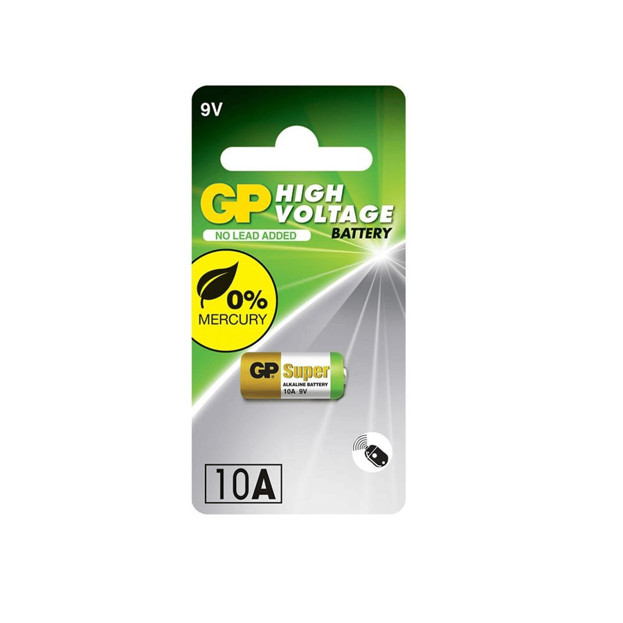 GP 10A 9V Alkalin Tekli Paket Pil