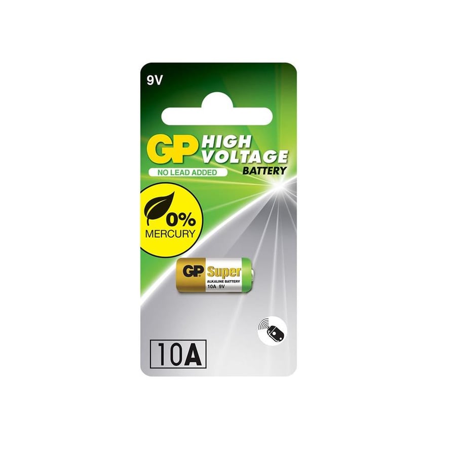 GP 10A 9V Alkalin Tekli Paket Pil