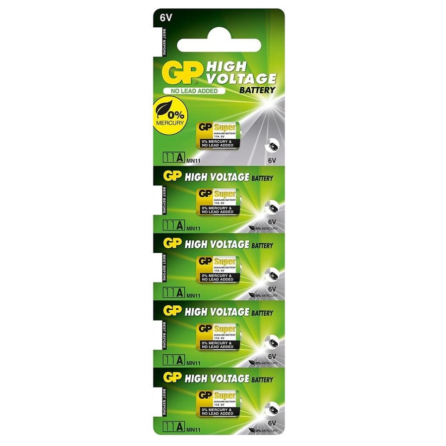 GP 11A Alkalin 6V Pil 5'li Paket