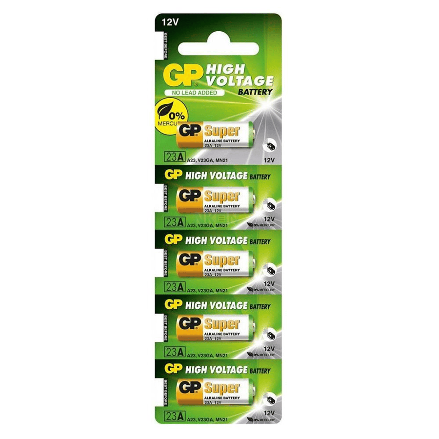 GP 23A 12V Alkalin 5'li Paket Pil