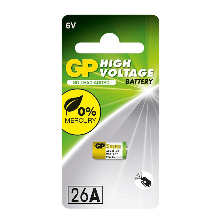 GP 26A 6V Alkalin Tekli Paket Pil