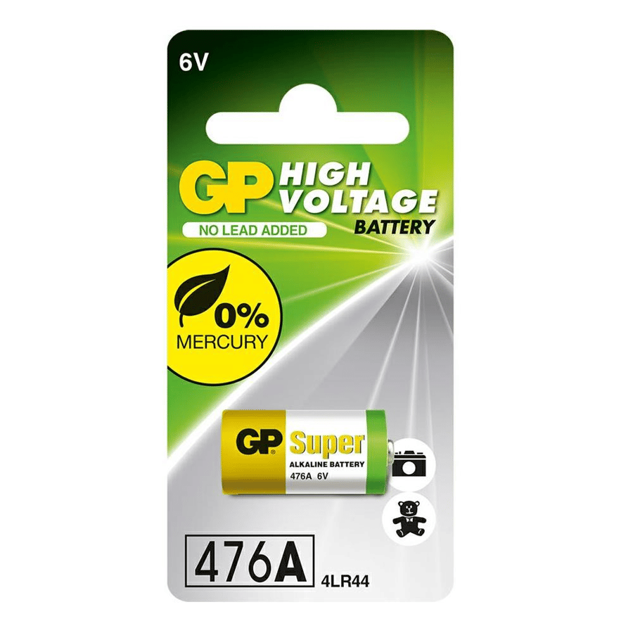 GP 476A 4LR44 6V Alkalin Tekli Paket Pil