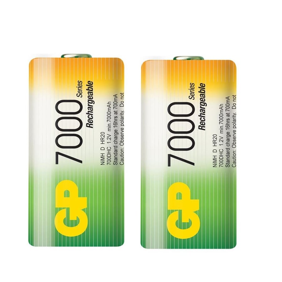 GP 700DHC-BU2 7000mAh Büyük Boy ŞARJLI Pil (2Li)
