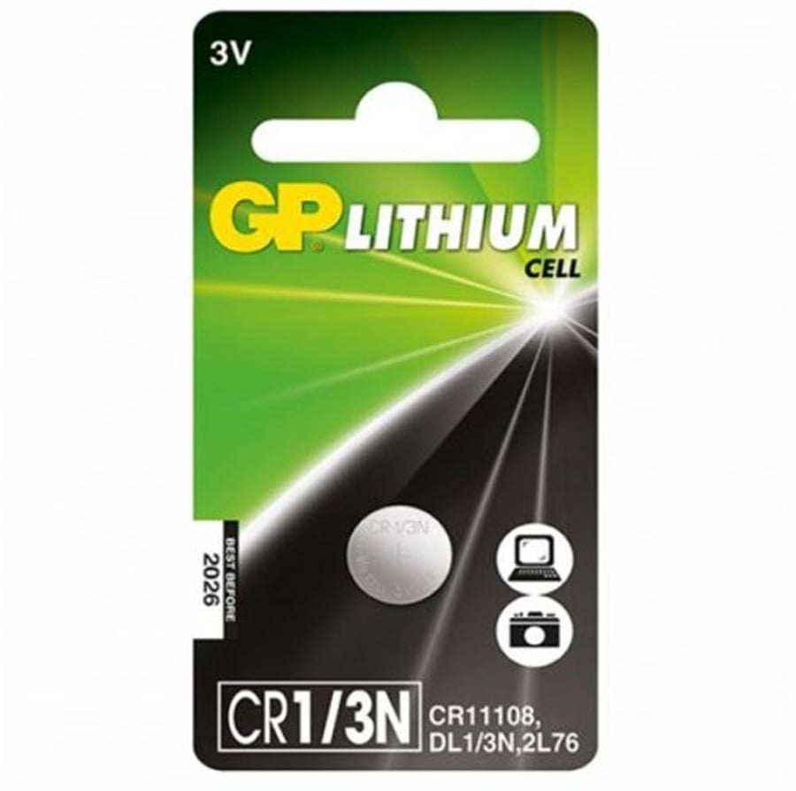 GP CR1/3N Lityum 3V Pil
