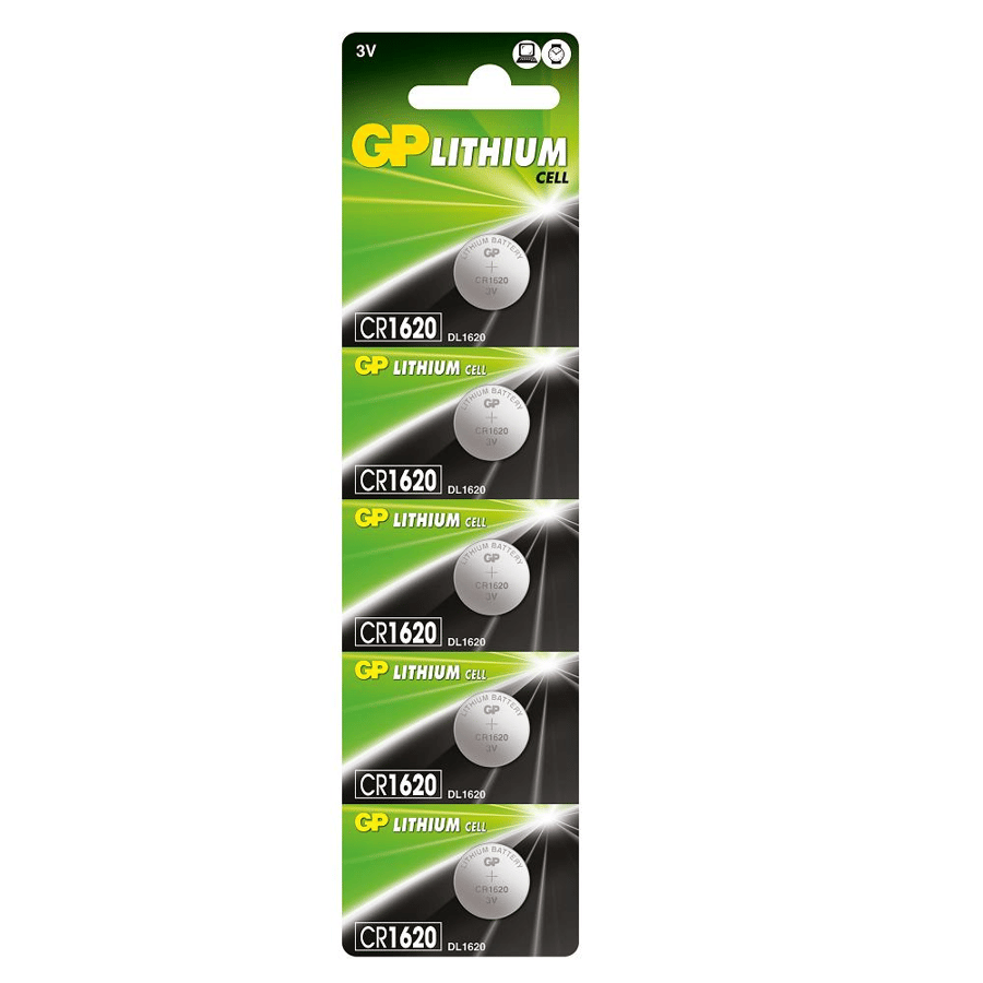 GP CR1620 3V Lityum 5'li Paket Pil
