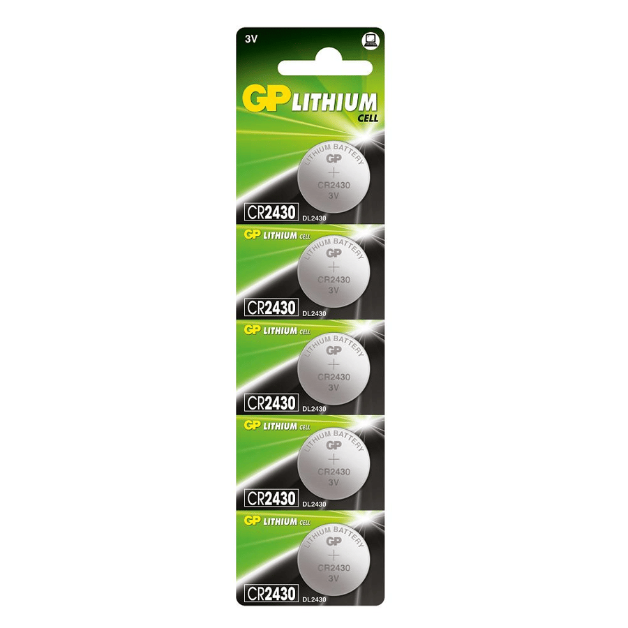 GP CR2430 3V Lityum 5'li Paket Pil