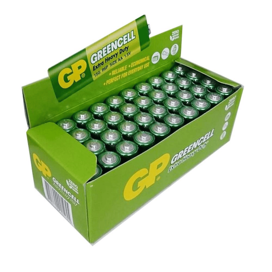 GP Greencell AA 1.5V Alkalin 4'lü Paket Pil