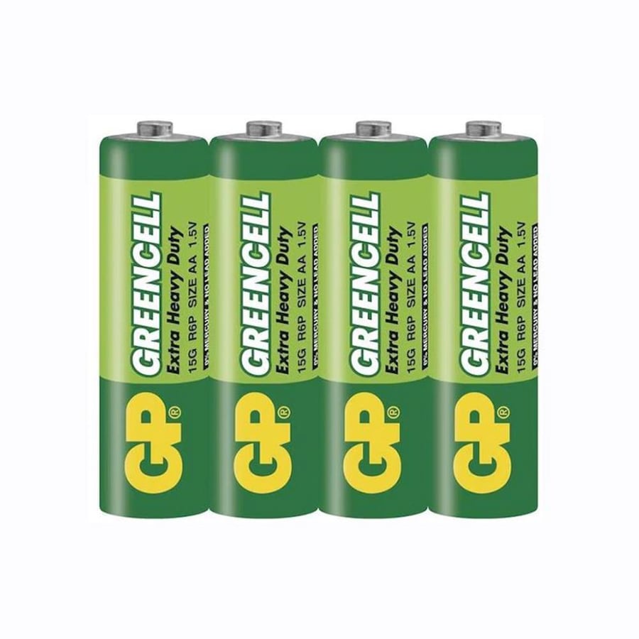 GP Greencell AA 1.5V Alkalin 4'lü Paket Pil