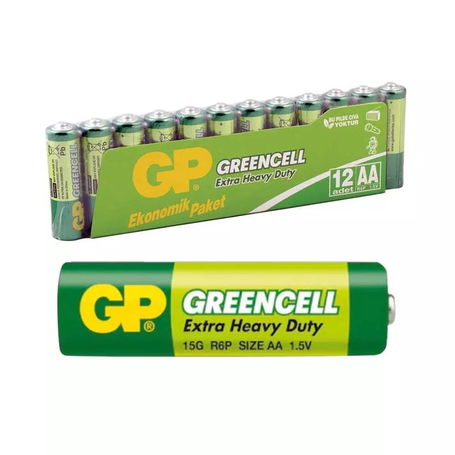 GP Greencell  AA Kalem Pil 12'Li Shrink