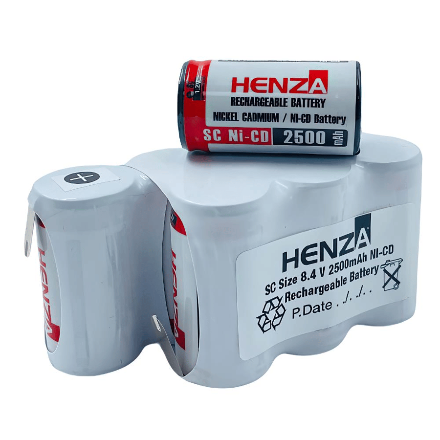 Henza Arzum AR449 Uyumlu 8.4V 2.5Ah BMS Devresiz Ni-CD Süpürge Bataryası 