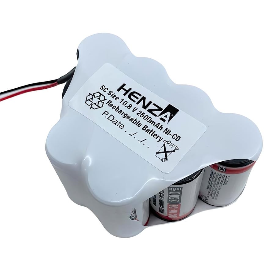 Henza Fakir RCT108 Turbo Serisi Uyumlu 10.8V 2.5Ah BMS Devresiz Ni-CD Süpürge Bataryası 