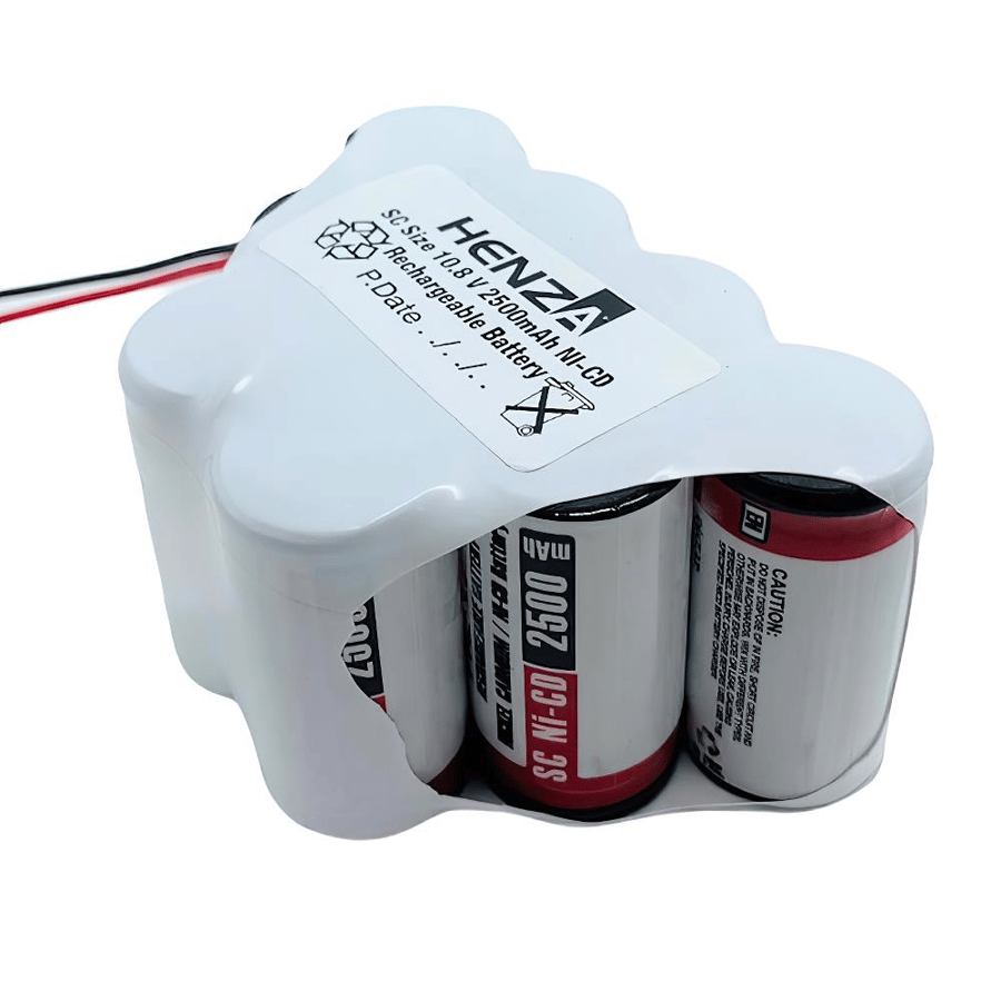 Henza Fakir RCT108 Turbo Serisi Uyumlu 10.8V 2.5Ah BMS Devresiz Ni-CD Süpürge Bataryası 