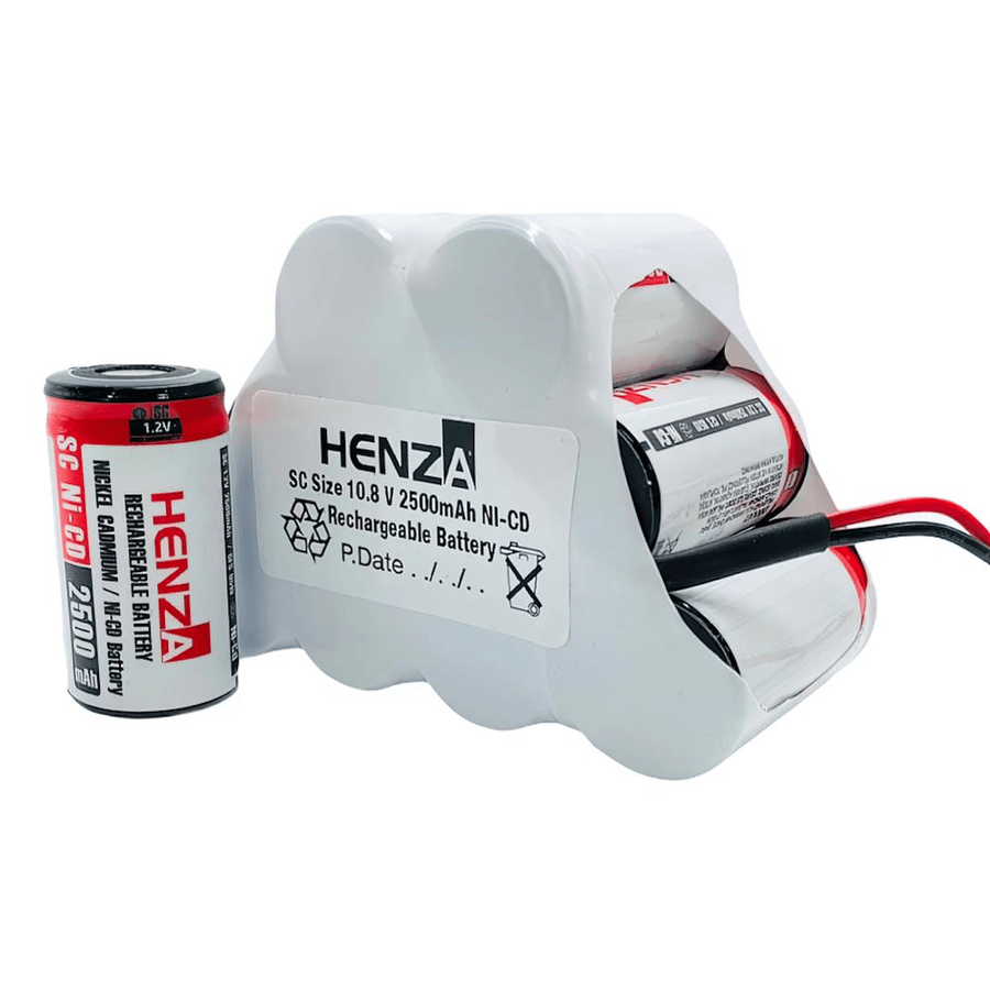 Henza Fakir RCT108 Turbo Serisi Uyumlu 10.8V 2.5Ah Ni-CD Süpürge Bataryası 
