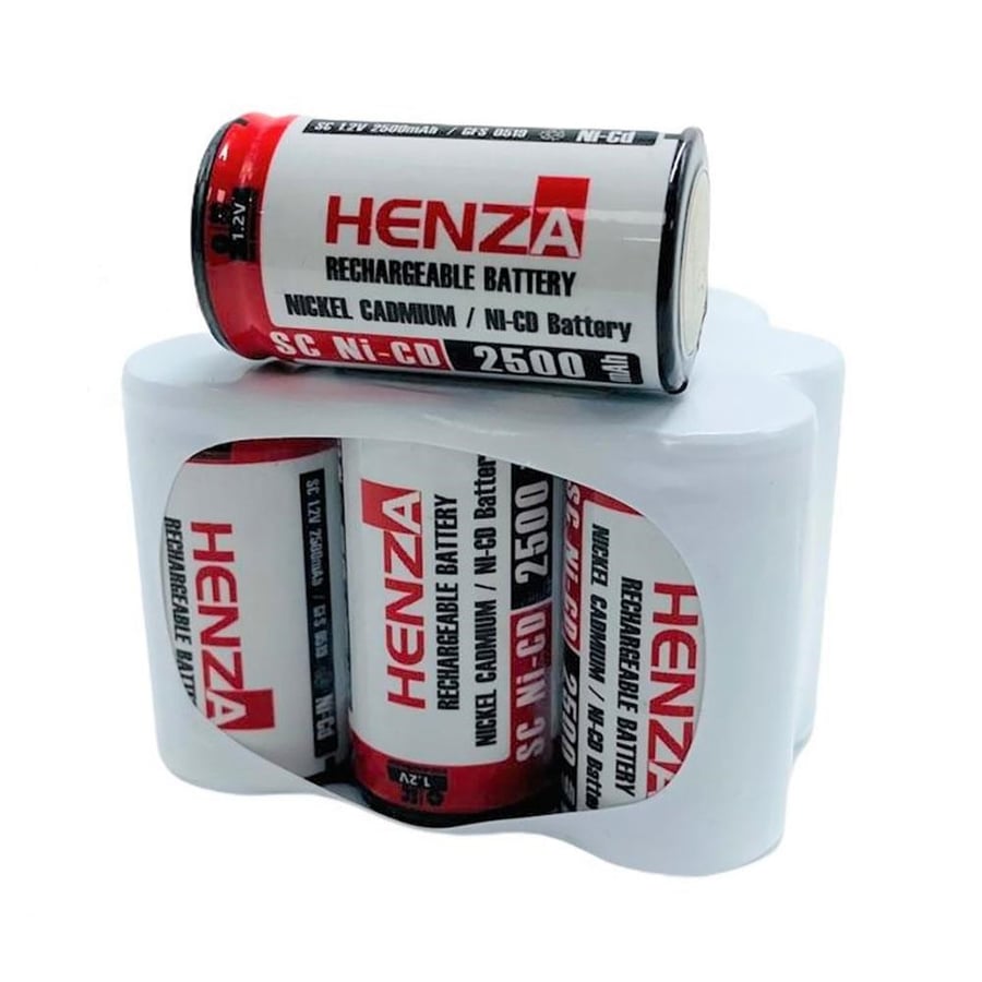 Henza Fakir Uyumlu 9.6V 2.5Ah Ni-CD Süpürge Bataryası 