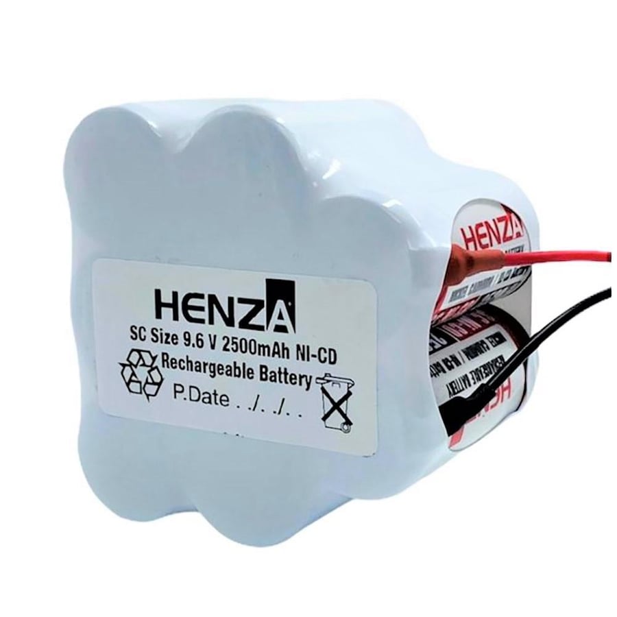 Henza Felix Indigo FL478 Uyumlu 9.6V 2.5Ah BMS Devresiz Ni-CD Süpürge Bataryası 