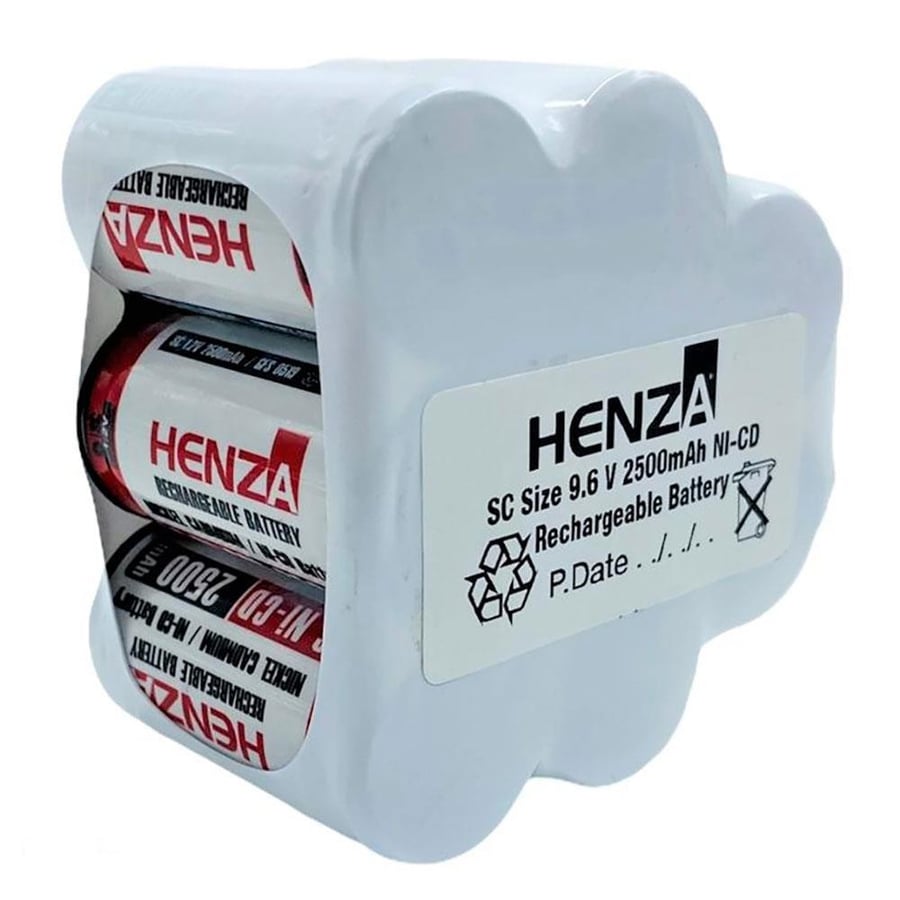 Henza Felix Indigo FL478 Uyumlu 9.6V 2.5Ah BMS Devresiz Ni-CD Süpürge Bataryası 