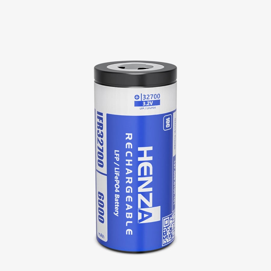 Henza IFR32700 3.2V 6000mAh LiFePO4 Pil