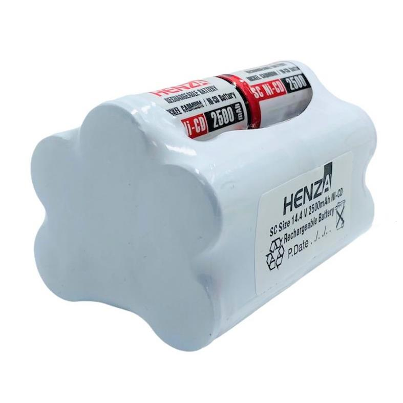 Henza Kenwood Uyumlu 14.4V 2.5Ah BMS Devresiz Ni-CD Süpürge Bataryası 
