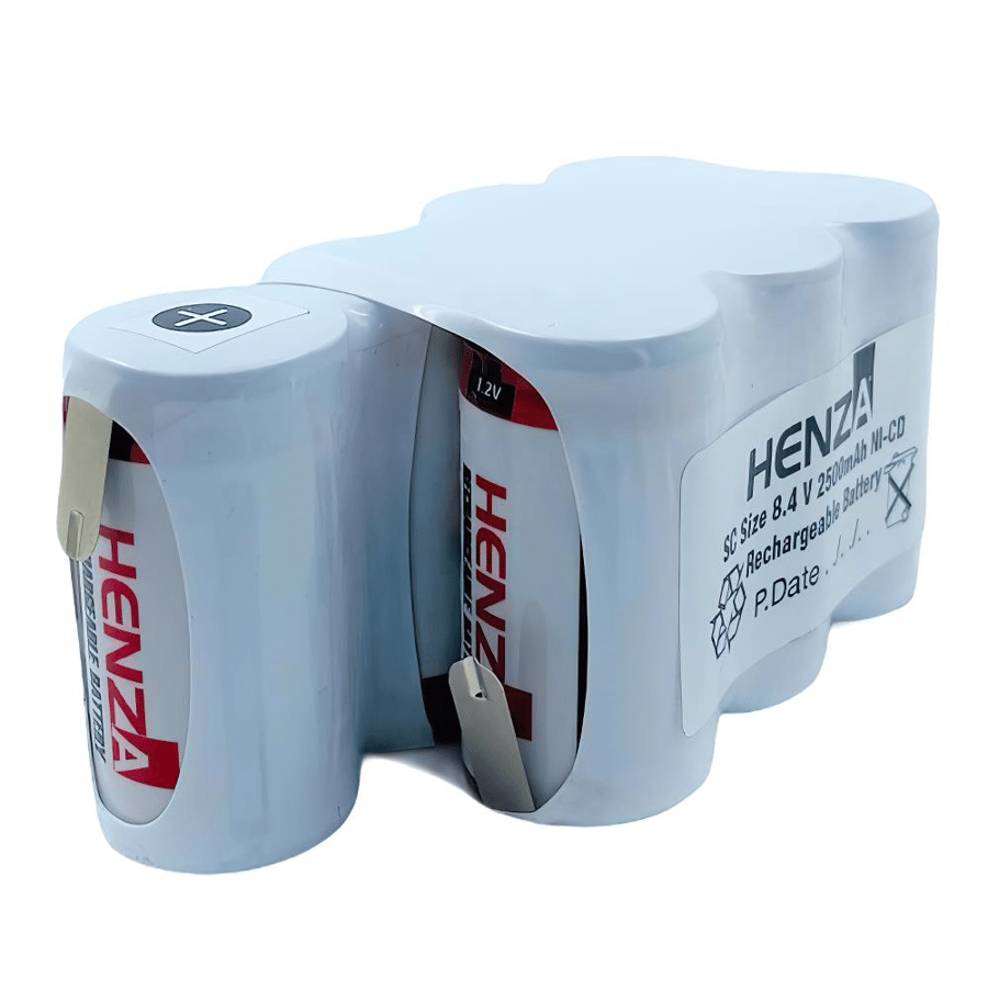 Henza Vestel Uyumlu 8.4V 2.5Ah BMS Devresiz Ni-CD Süpürge Bataryası 