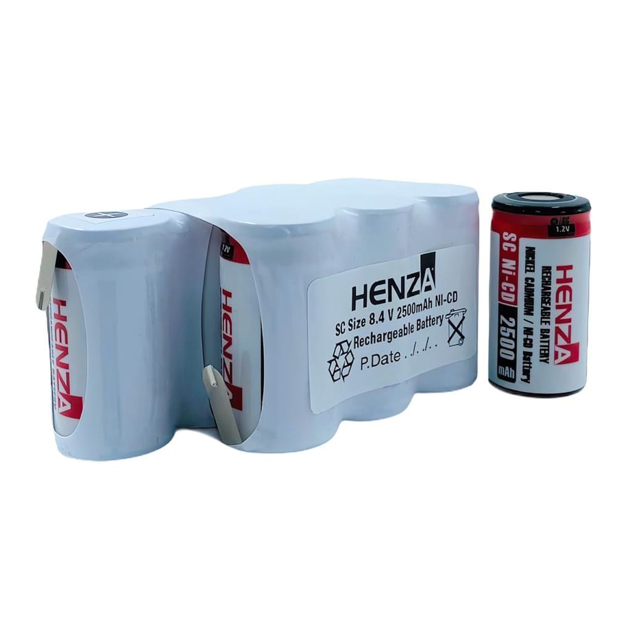 Henza Vestel Uyumlu 8.4V 2.5Ah BMS Devresiz Ni-CD Süpürge Bataryası 