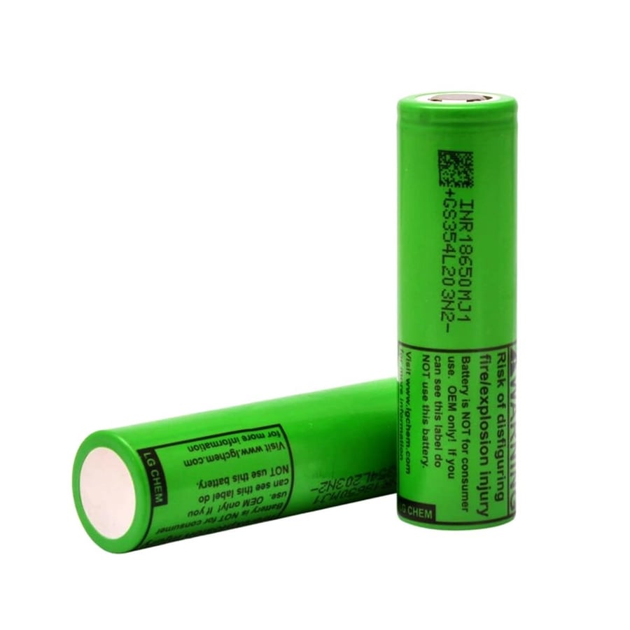 LG INR18650MJ1 3.7v 3500mAh 10A Li-ion Pil
