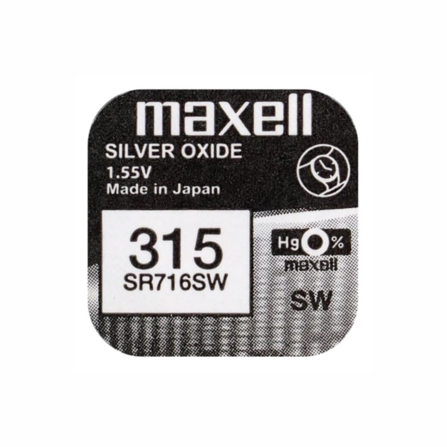 Maxell 315 SR716W Saat Pili