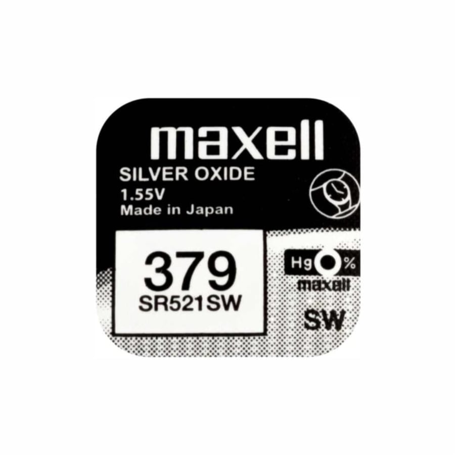 Maxell 379 SR521SW 1.5V Alkalin Saat Pili